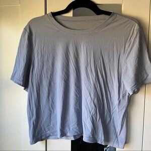 Lululemon boxy crop top